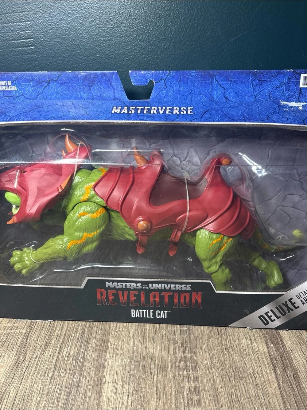 Masters of the Universe Revelation Action Figure BATTLE CAT Masterverse